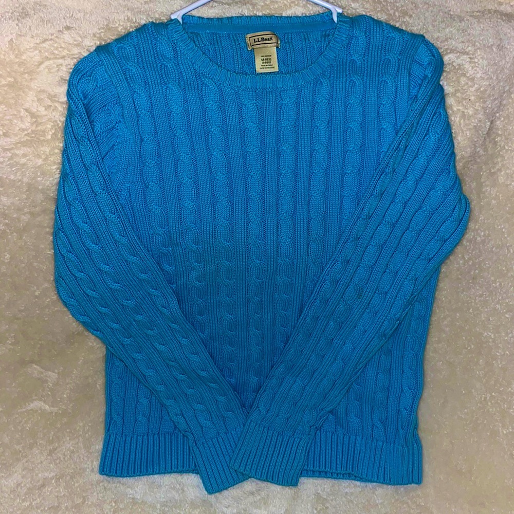 Chunky Vintage LL Bean sweater 100% cotton